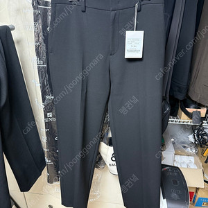 타임옴므 백 밴딩 와이드 팬츠