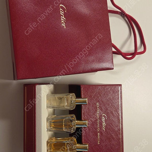 까르띠에 향수 15ml 3개 총45ml 개봉안한 새상품