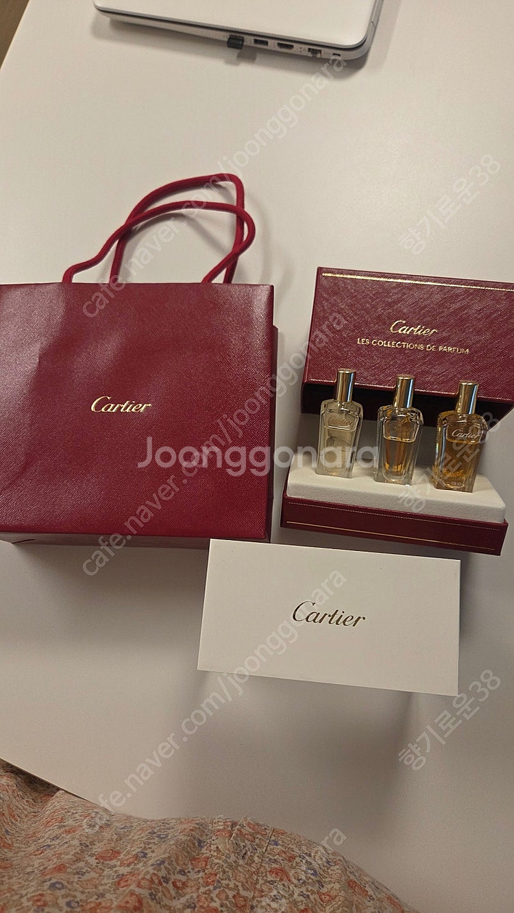 까르띠에 향수 15ml 3개 총45ml 개봉안한 새상품--1