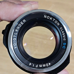 보이그랜더 녹턴 클래식 40mm f1.4 sc VM마운트 (nokton 40.4sc)