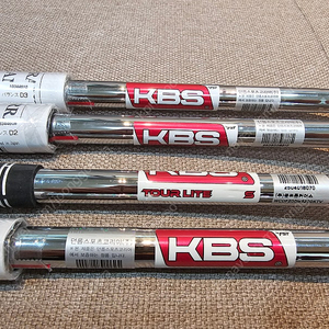 웨지 샤프트 4개 kbs tourlite S