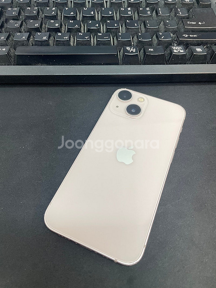 아이폰13미니 핑크 128GB 사설배터리교체 상태좋은중...--1