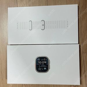 애플워치 울트라2 내추럴티타늄 (애케플o) + 오션밴드 + 밀레니즈루프