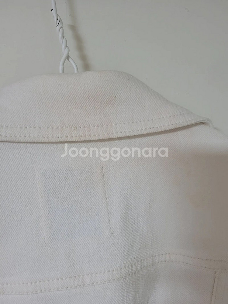 산드로 아이보리 데님자켓--5
