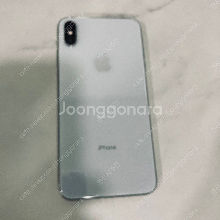 자급제 아이폰XS맥스 MAX 실버 64기가 액정S급 무...--1
