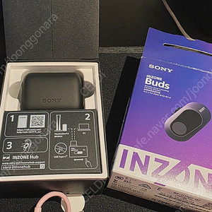 소니 인존 버즈 (SONY INZONE BUDS) 블랙 팝니다.
