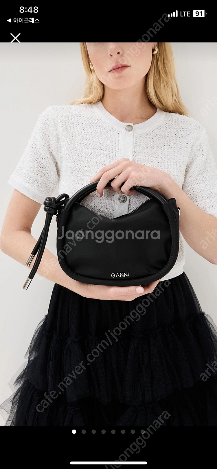 GANNI 가니 가방 +헤어밴드 일괄--7