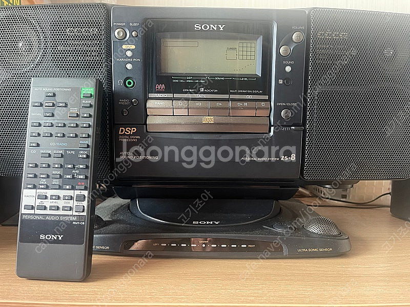 SONY ZS-8 소나호크 소니 붐박스--0