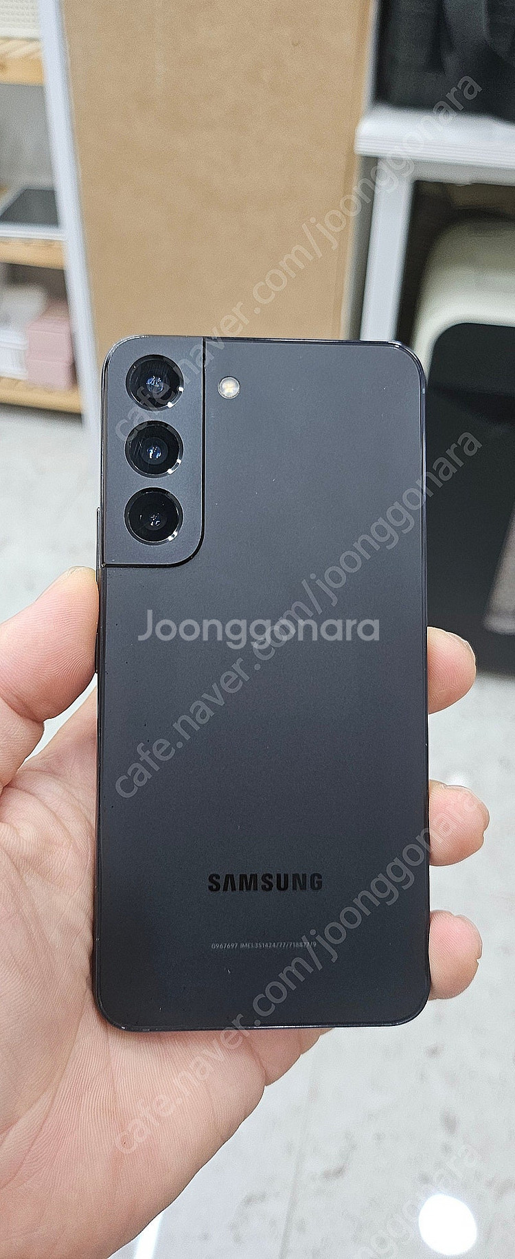 갤럭시S22 S901 256G 무잔상 블랙 22만 인천 부평--2