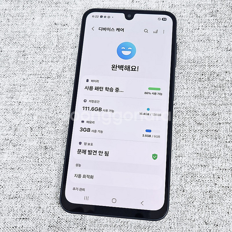 A165 ] S급 24년 12월개통 갤럭시 A16 블랙...--9