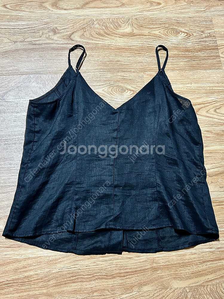 미엘로 레이어드 스트라이프 반팔 니트/H&M 린넨 뷔스...--3