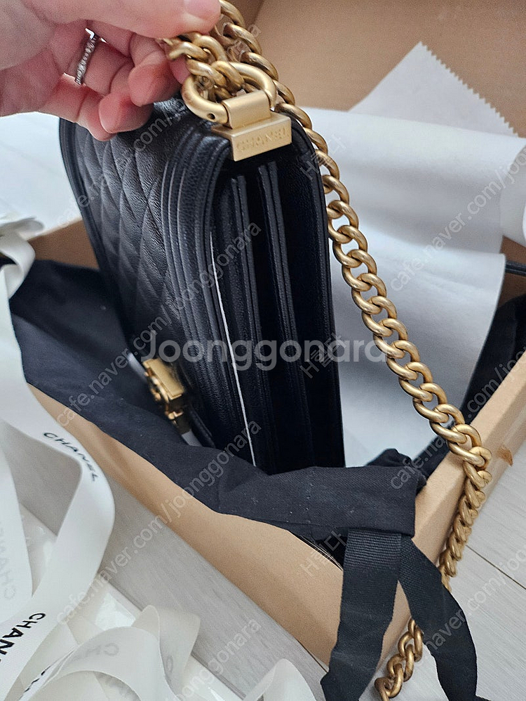 보이 사첼백 캐비어--2