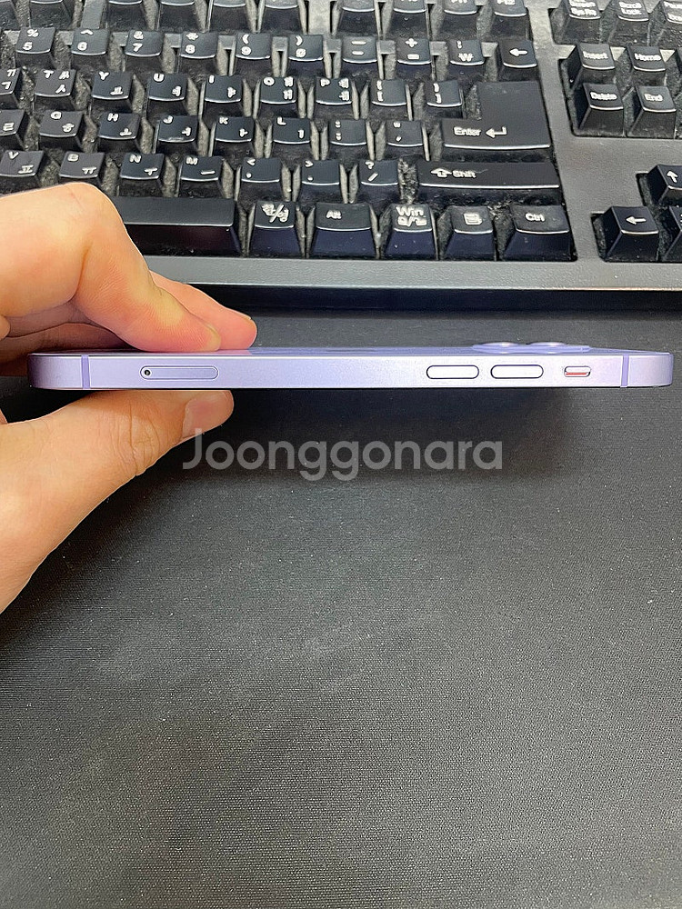 아이폰12 퍼플 128GB 상태좋은 중고27만팝니다.--6