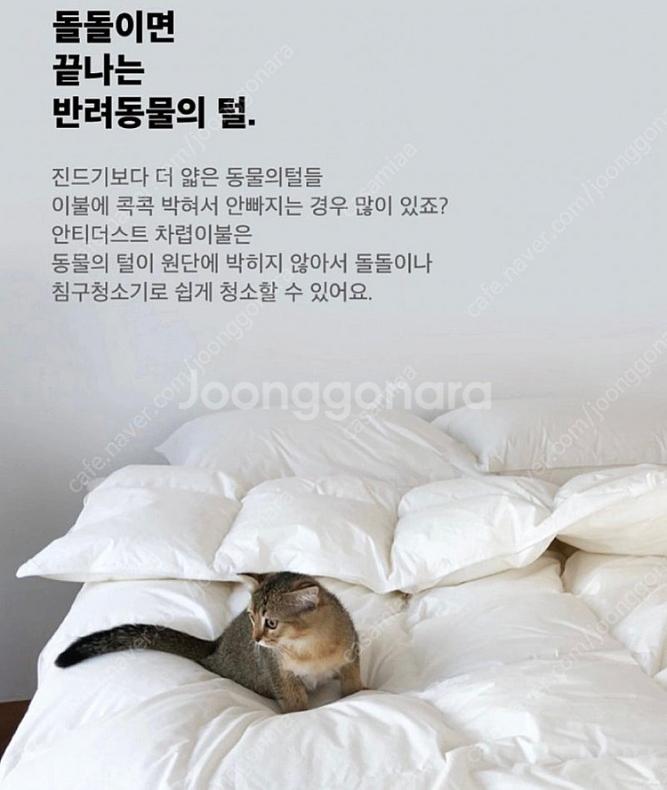 클래식패브릭 알러지케어 차렵이불 슈퍼싱글 (새상품)--0