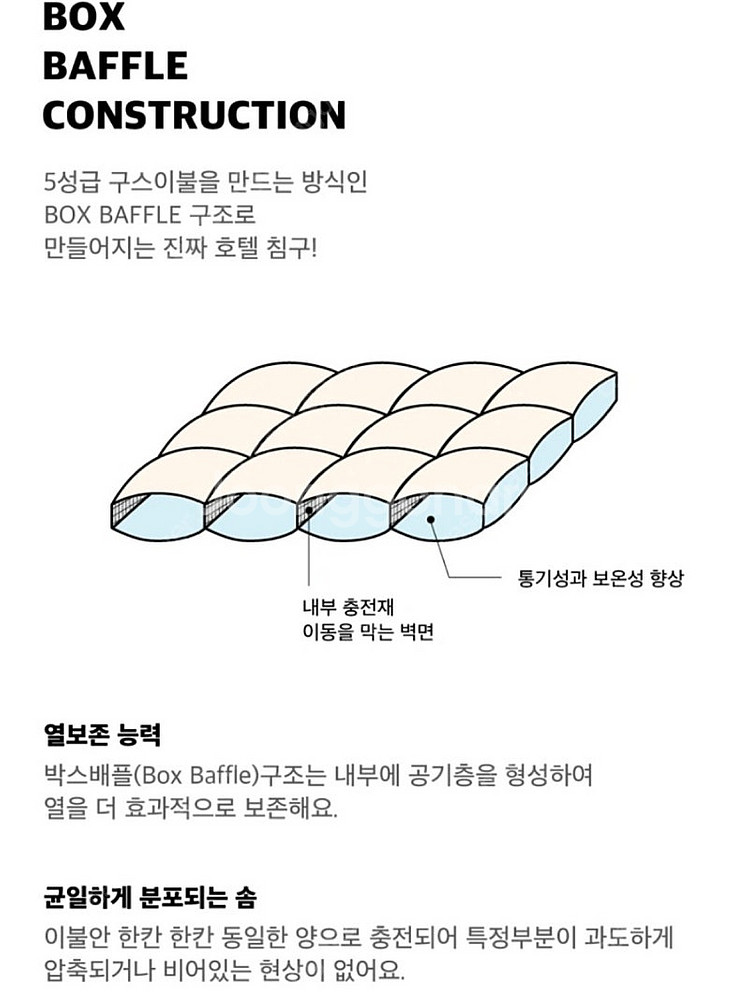 클래식패브릭 알러지케어 차렵이불 슈퍼싱글 (새상품)--7