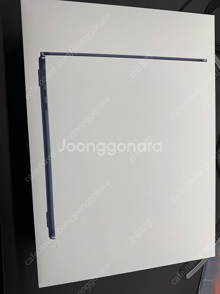 S급) 맥북에어 M3 13인치 미드나이트 256/8GB--5