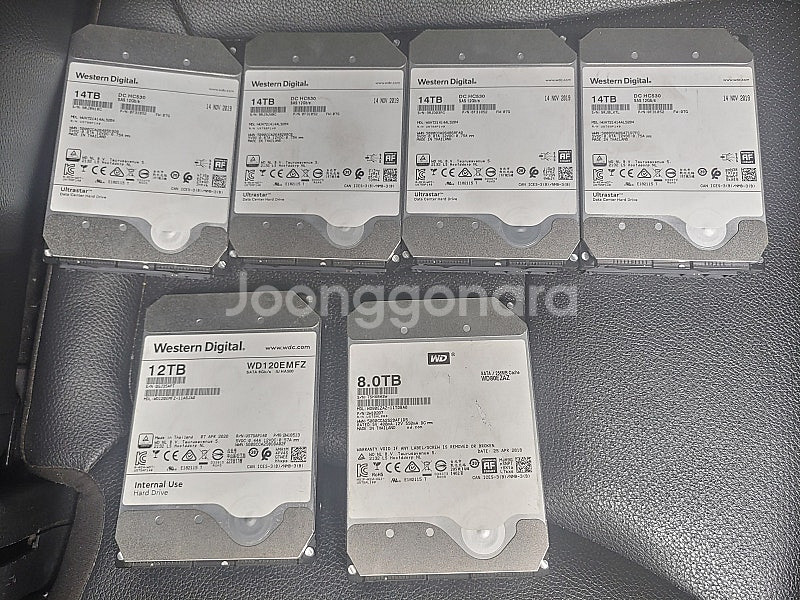 WD 8T (SATA), 14T(SAS) 하드디스크 H...--0