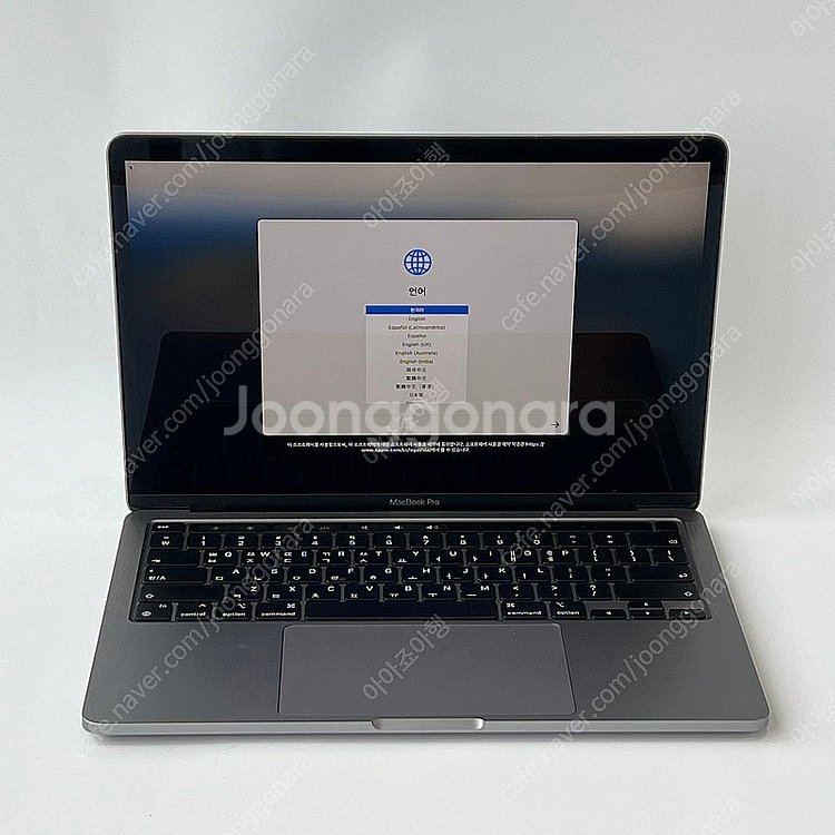맥북프로 13인치 M1 8코어 그레이 8GB 256GB...--0