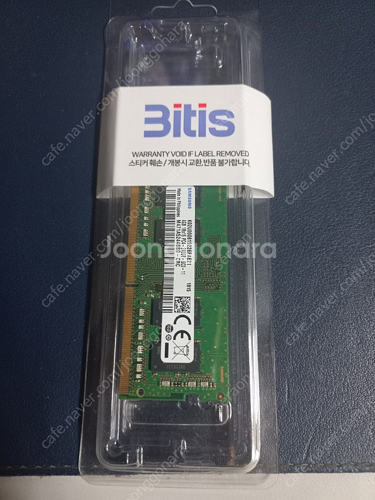 노트북용 메모리 ddr4 램 4기가--0