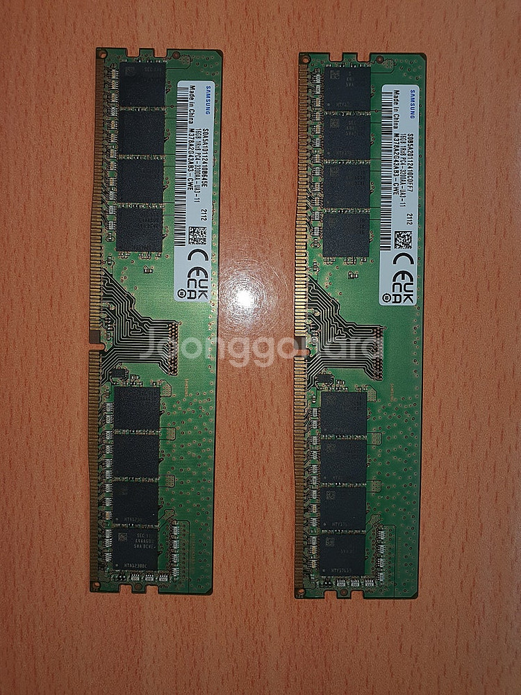 삼성 DDR4 5600mhz 16gb 2장 팝니다.--0