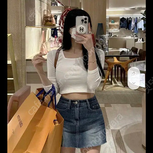 모디핏 치마바지m +기장추가