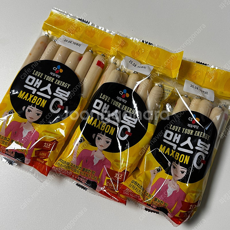 맥스봉 치즈 소시지 162g 27g x 6개입 3개 팝...--0