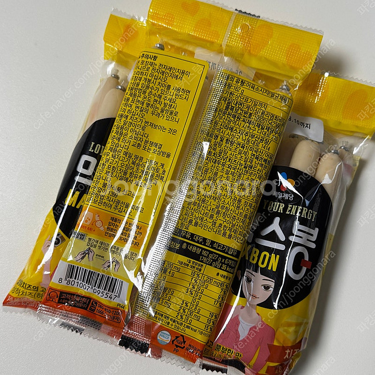 맥스봉 치즈 소시지 162g 27g x 6개입 3개 팝...--1