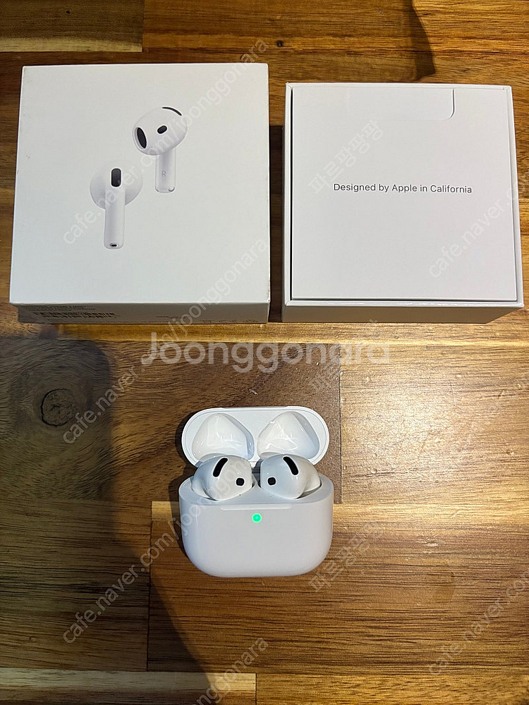 에어팟 4세대 노캔 팝니다. (7월5일 단순개봉, S급)--0