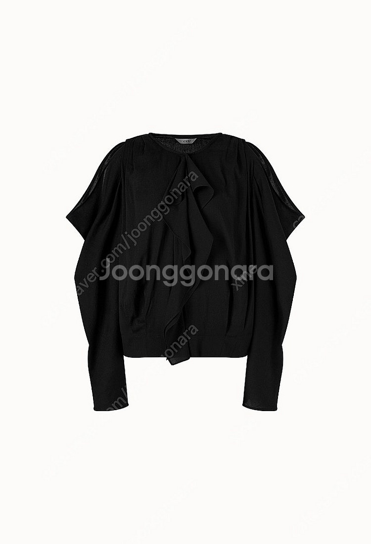 오르 ORR 컷아웃 훌 블라우스--8