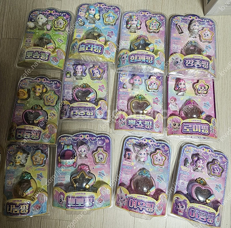 슈팅스타 캐치티니핑 피규어 새상품--0