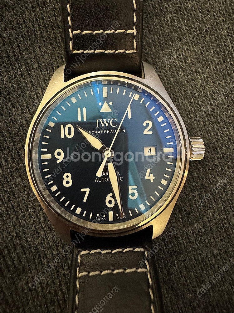 IWC 파일럿워치 마크 20 청판--2