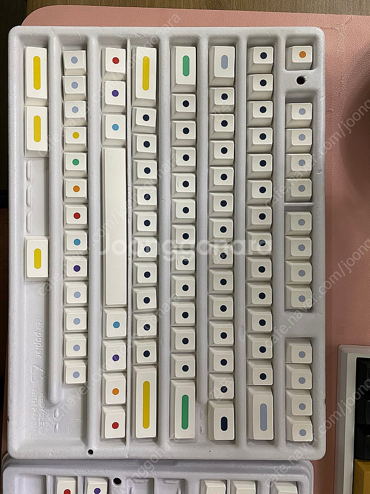 키캡 gmk dots2 라이트(화이트) 택포 12--0