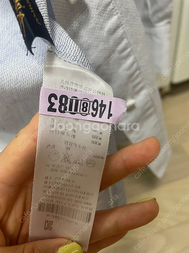 비비안웨스트우드 앙글로매니아 셔츠 원피스 38(55-6...--4