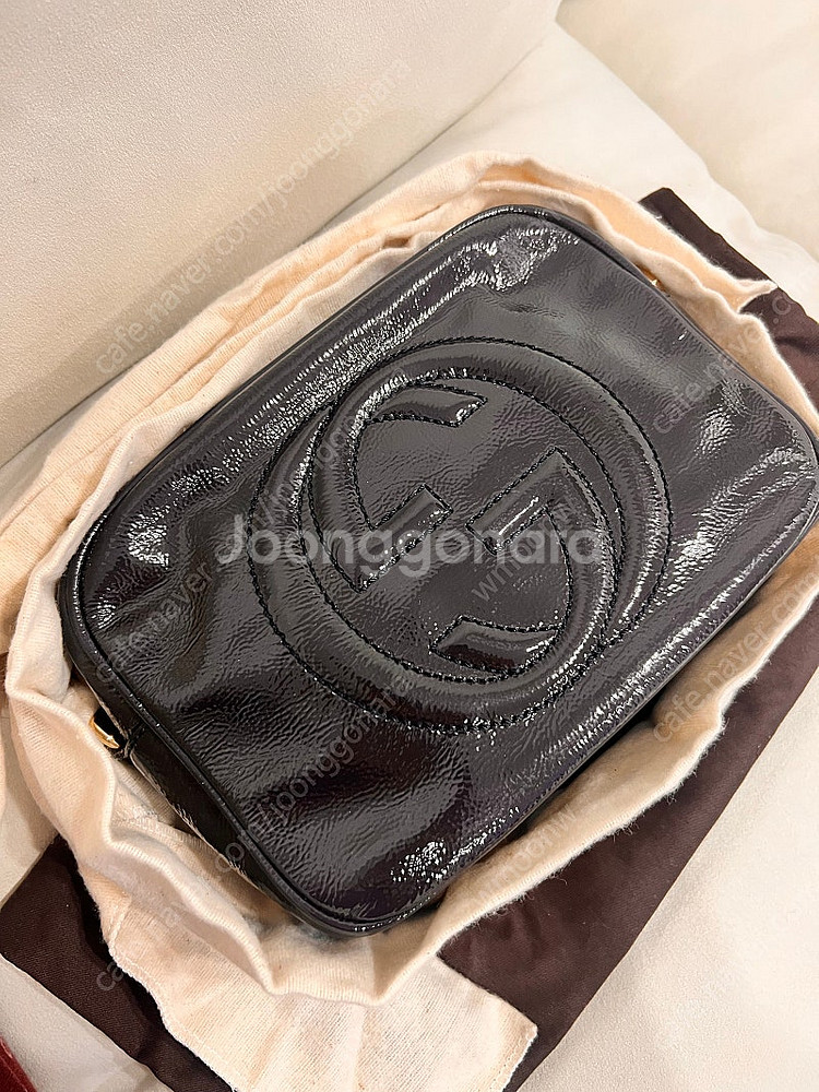 구찌 디스코백 페이던트 네이비--0