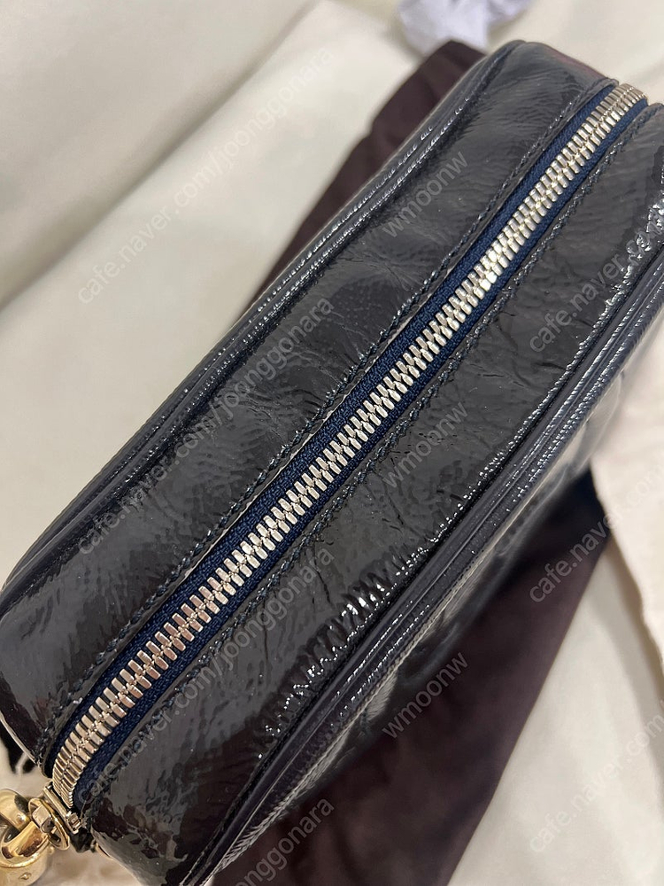 구찌 디스코백 페이던트 네이비 이미지