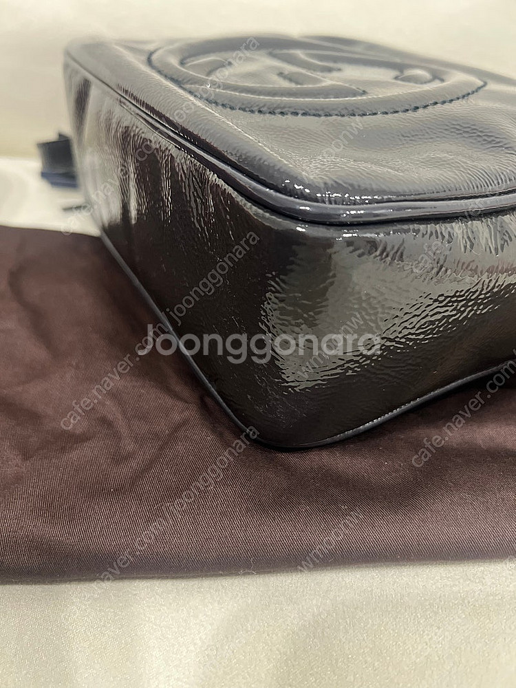 구찌 디스코백 페이던트 네이비--5