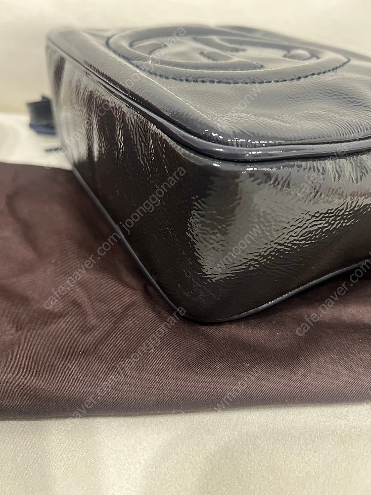 구찌 디스코백 페이던트 네이비 이미지