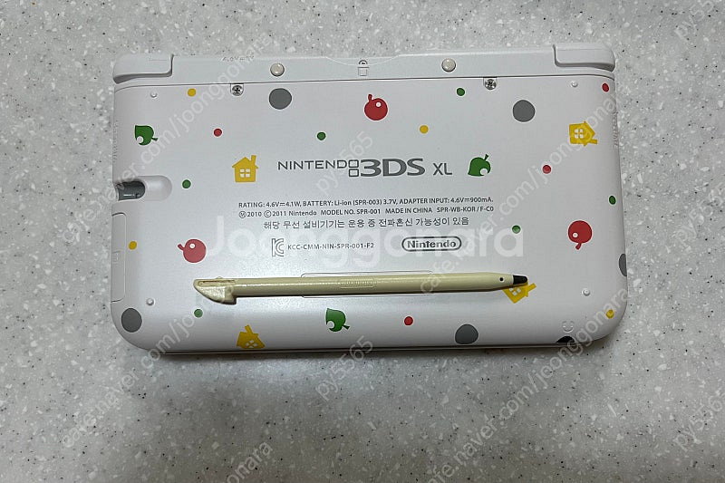 닌텐도 3ds xl 튀어나와요 동물의 숲 에디션--1
