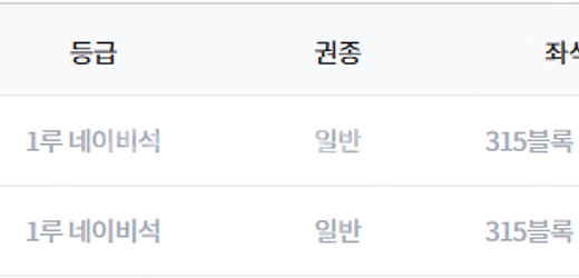 3.19 엘지vs롯데 중앙 네이비 2연석--0