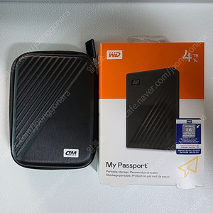 WD new My Passport 4TB (4테라) 외장하드