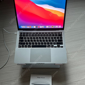 2020 맥북 에어 m1 16GB,SSD 256GB 실버+매직마우스2