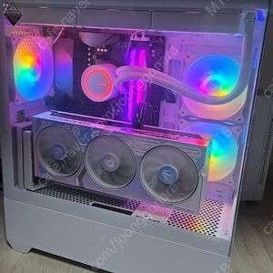 5800X3D RTX 4080 SUPER 화이트 초고사양 게이밍 컴퓨터