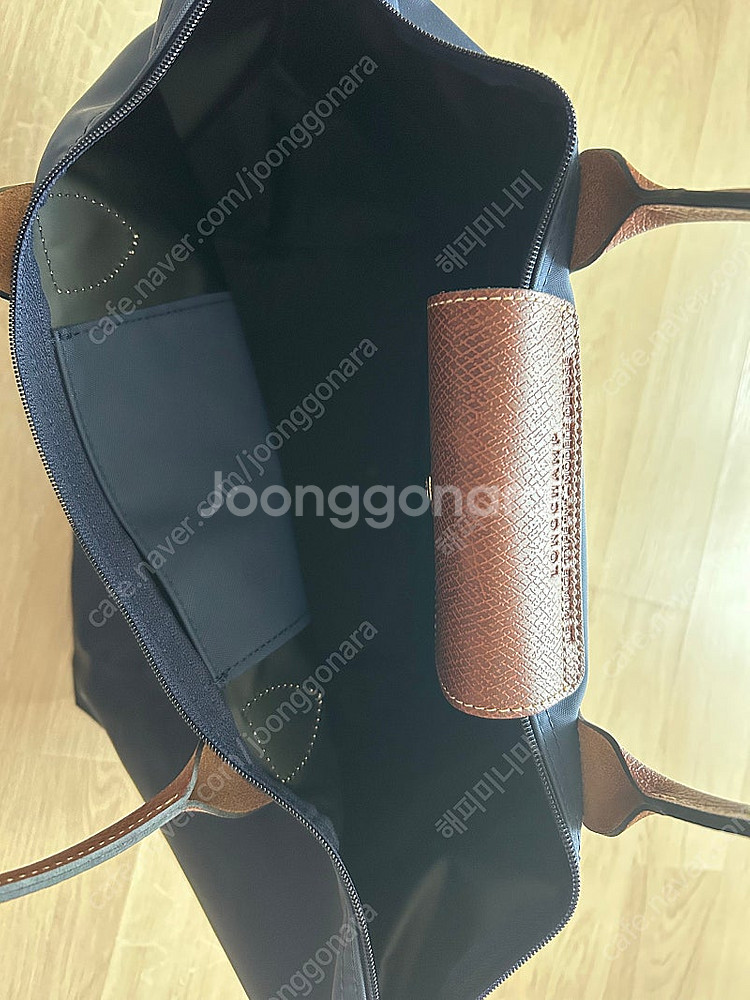 롱샴 르플리아쥬 미디움 토트 네이비--1
