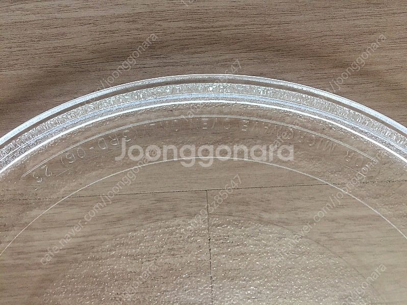 (삼성 정품) (국산) 전자레인지 회전 유리판 + 받침...--1
