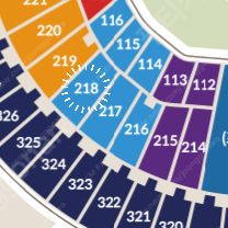 7월 20일 일요일 LG vs 롯데 3루 블루석 218블럭 우통 2연석