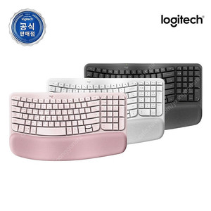 로지텍 WAVE KEYS 인체공학 무선 키보드 미개봉