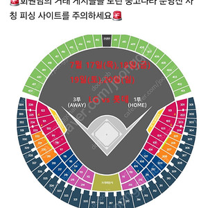 lg 롯데 오늘 7월19일경기 롯데쪽