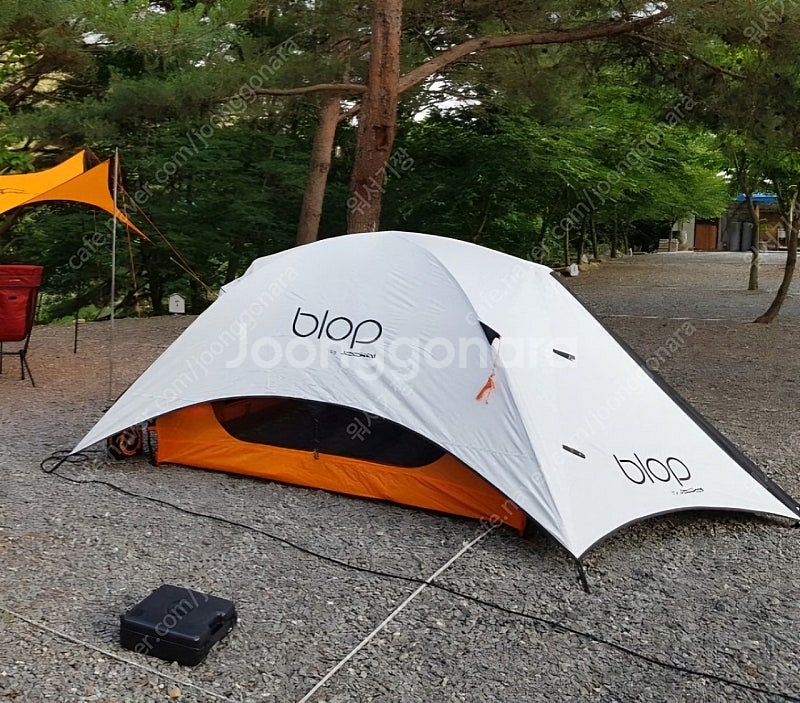 쟈칼 blop 텐트 + 우중플라이 별매품 포함가 3인용--1