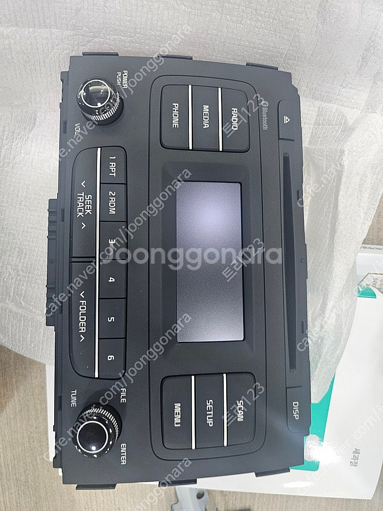 올뉴카니발 순정오디오 패널 팝니다--0