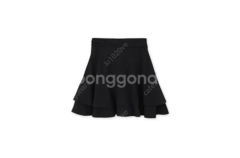 리엘 벨 미니 스커트 Bell mini skirt 블랙...--3